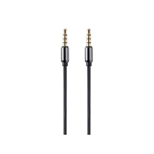 Monoprice Onyx Series Auxiliary 3.5mm TRRS Audio & Microphone Cable_ 6ft 18633